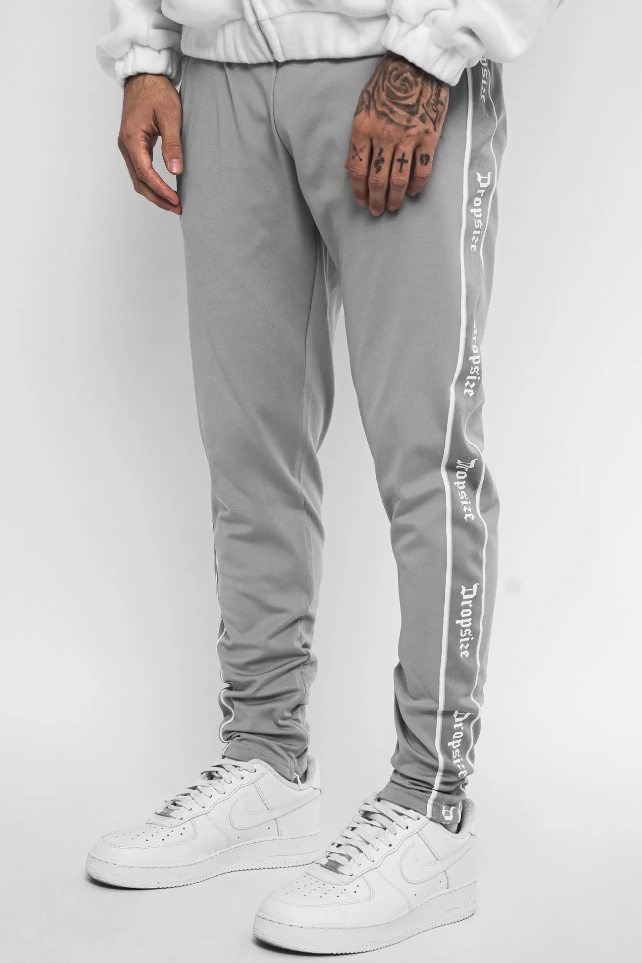 Dropsize TRACK PANTS SILVER* Jogging