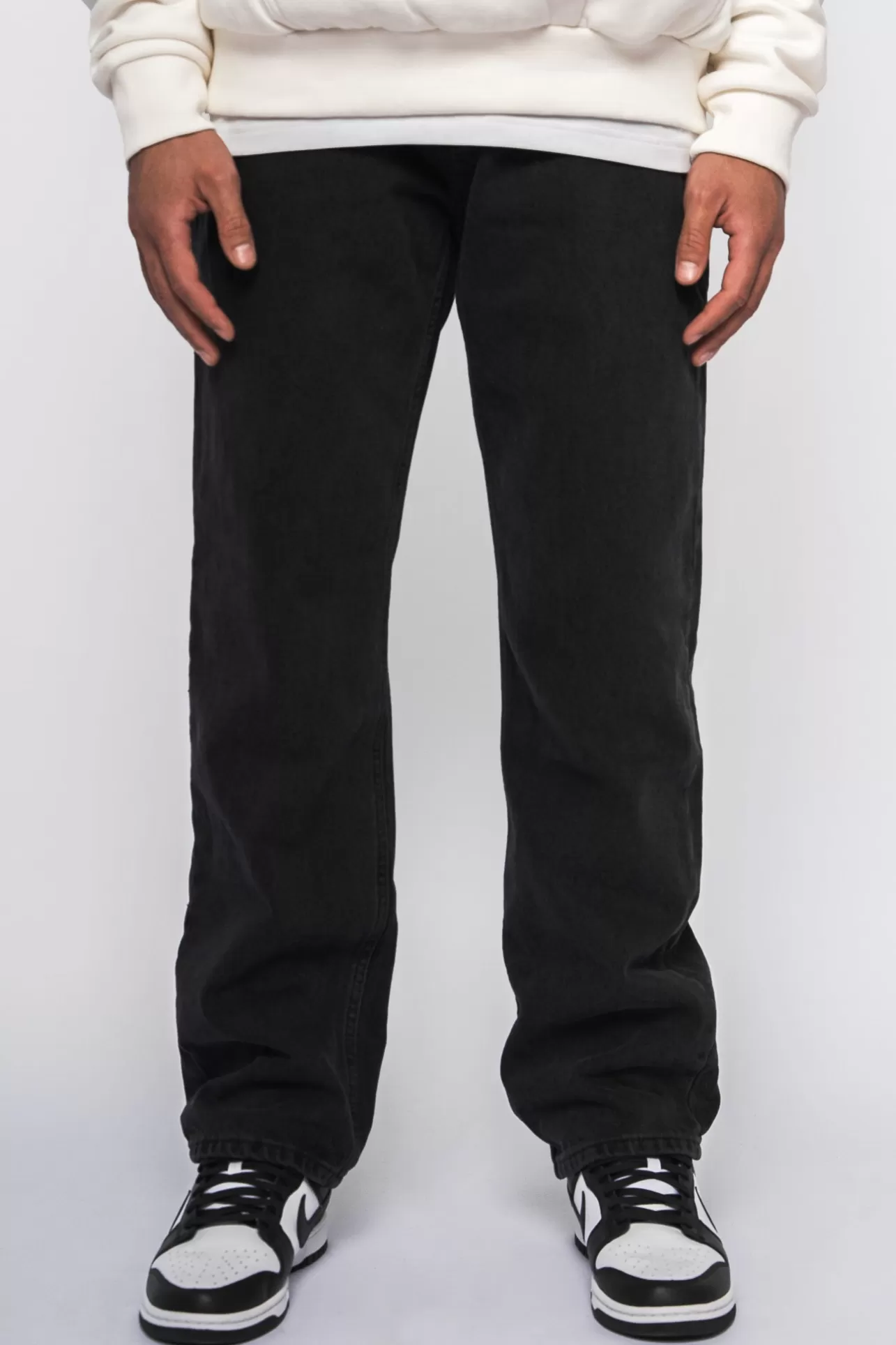 Dropsize V2 LOOSE FIT JEANS WASHED GRAY* Jeans