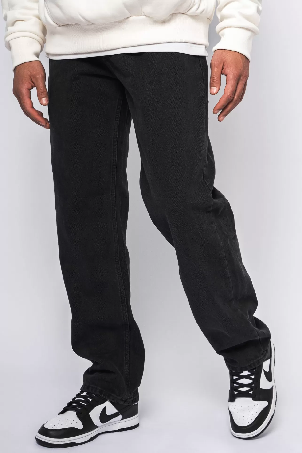 Dropsize V2 LOOSE FIT JEANS WASHED GRAY* Jeans