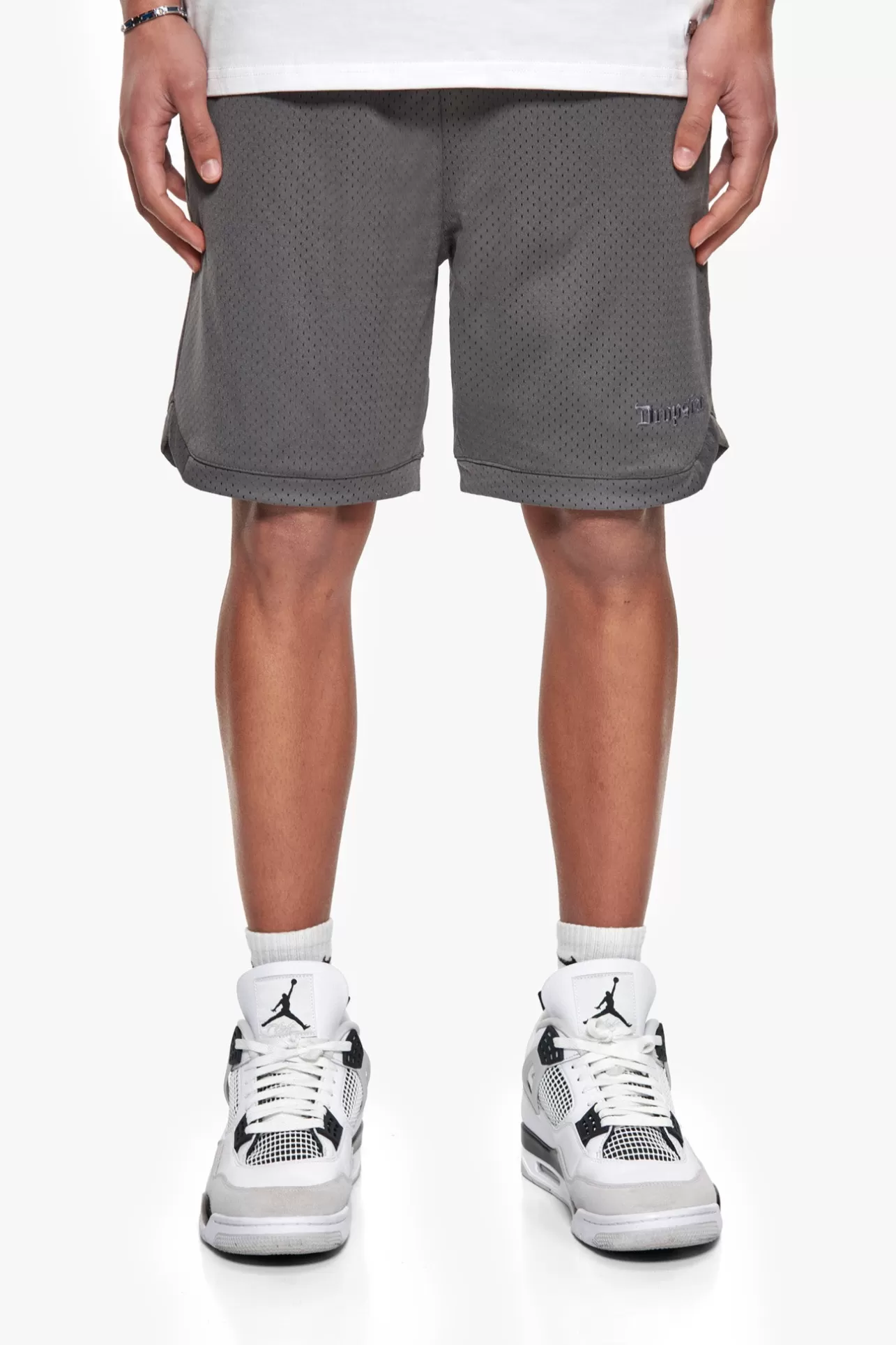 Dropsize V2 MESH SHORT STEEL GREY* Shorts