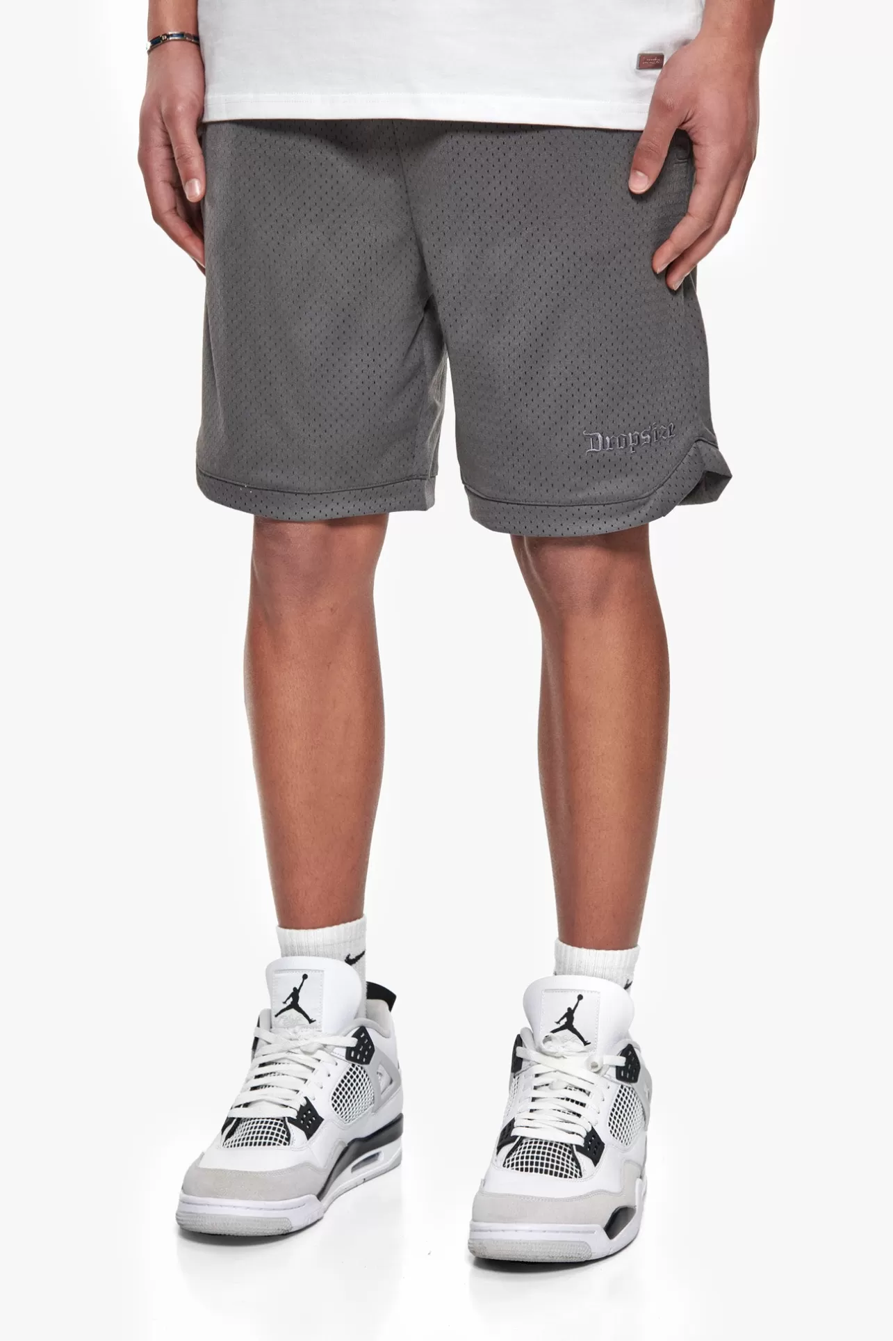 Dropsize V2 MESH SHORT STEEL GREY* Shorts