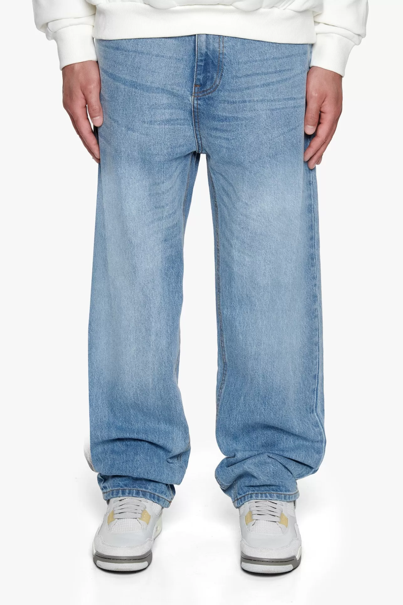 Dropsize V4 LOOSE FIT JEANS LIGHT MID BLUE* Jeans