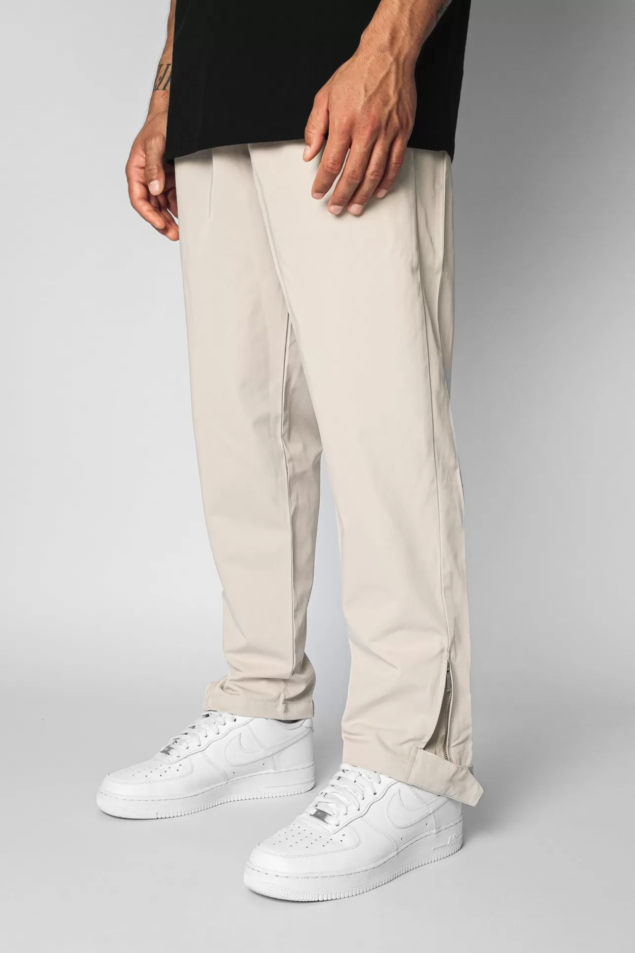 Dropsize WIDE TRACK PANTS CREAM WHITE* Jogging